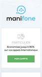 Mobile Screenshot of manifone.fr