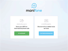 Tablet Screenshot of manifone.com